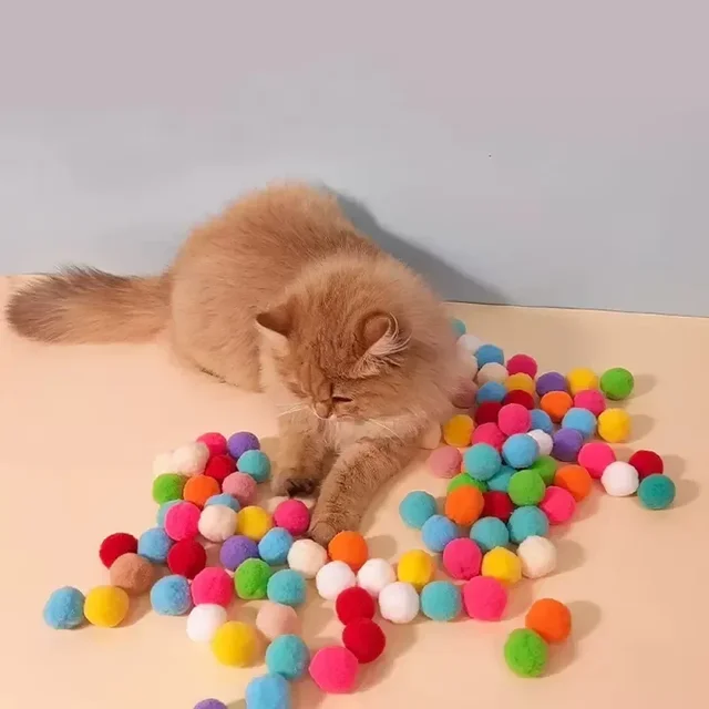 Interactive Launch Training Cat Toys Creative Kittens Games Stretch Plush Ball Toys Cat Supplies Pet Accessories herbe à chat 2