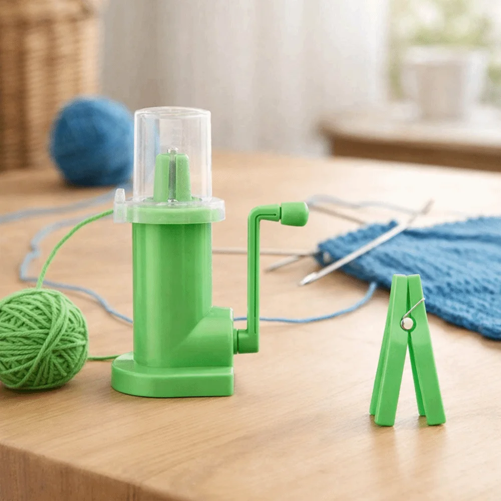 Hand Operated Hand Knitting Machine Simple Design Crocheting Tool Mini ...