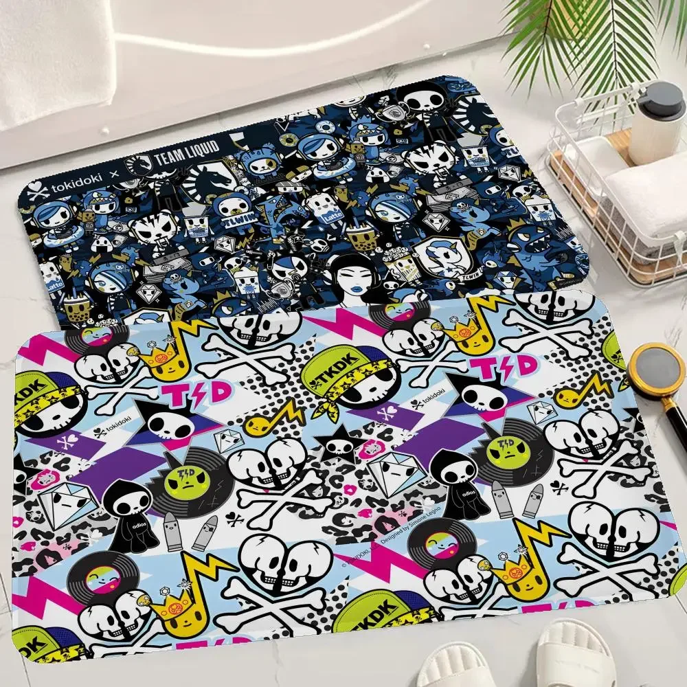 

Japan T-TokidokiS Floor Mat Bath Mat Nordic Style Home Doormat Bathroom-Toilet Mats Bedroom Welcome Doormat