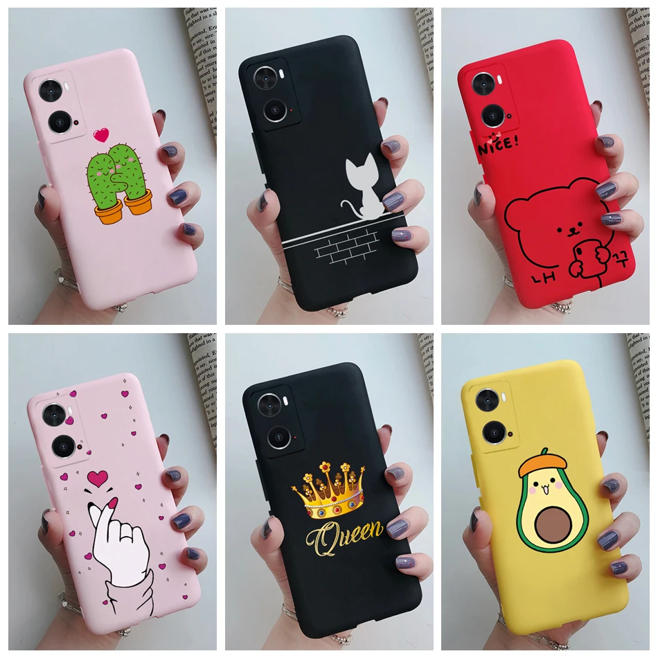 Per Oppo A96 Custodia Oppo A36 A76 Cute Cactus Cover Custodia Morbida In Silicone Per Oppo A76 A 36 96 Oppoa36 Oppoa96 Cover Posteriore Coque