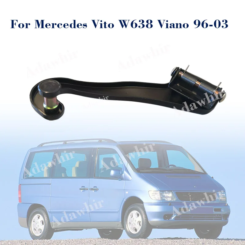 Per Mercedes Vito W638 Viano 1996-2003 Rullo Cerniera Superiore Porta Scorrevole 6387601247 Muslimah
