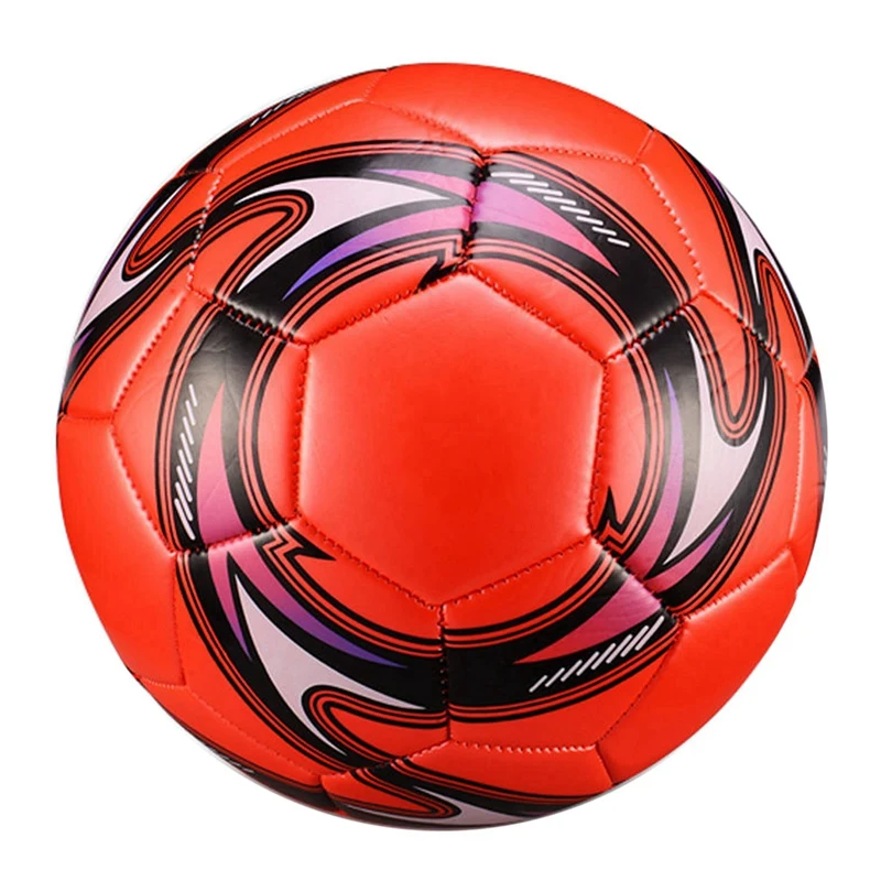 

2X Professional Soccer Ball Size 5 Official Soccer Training Football Ball Competition Outdoor Football Red