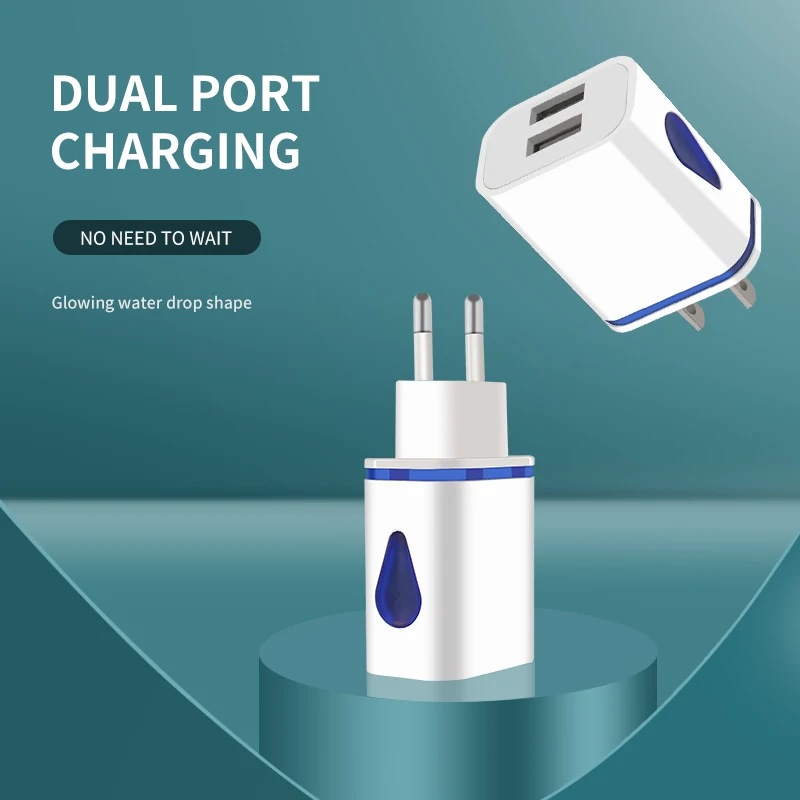 

5V 2A USB Power Adapter Phone Charger AC DC Converter 220V TO 5 Volt Phone Charger Power Supply For Iphone Samsung Xiaomi IPAD