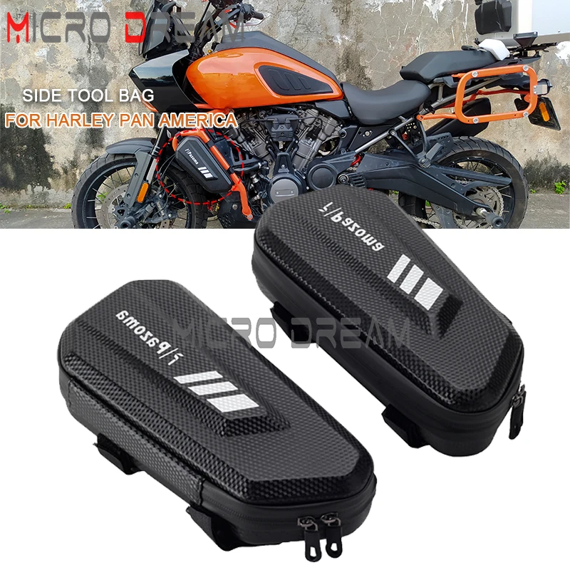 

Щетка двигателя, бампер, защита от удара, жесткий корпус, треугольная Боковая Сумка для Harley Pan America 1250 RA1250 Special RA1250S 2021-2024
