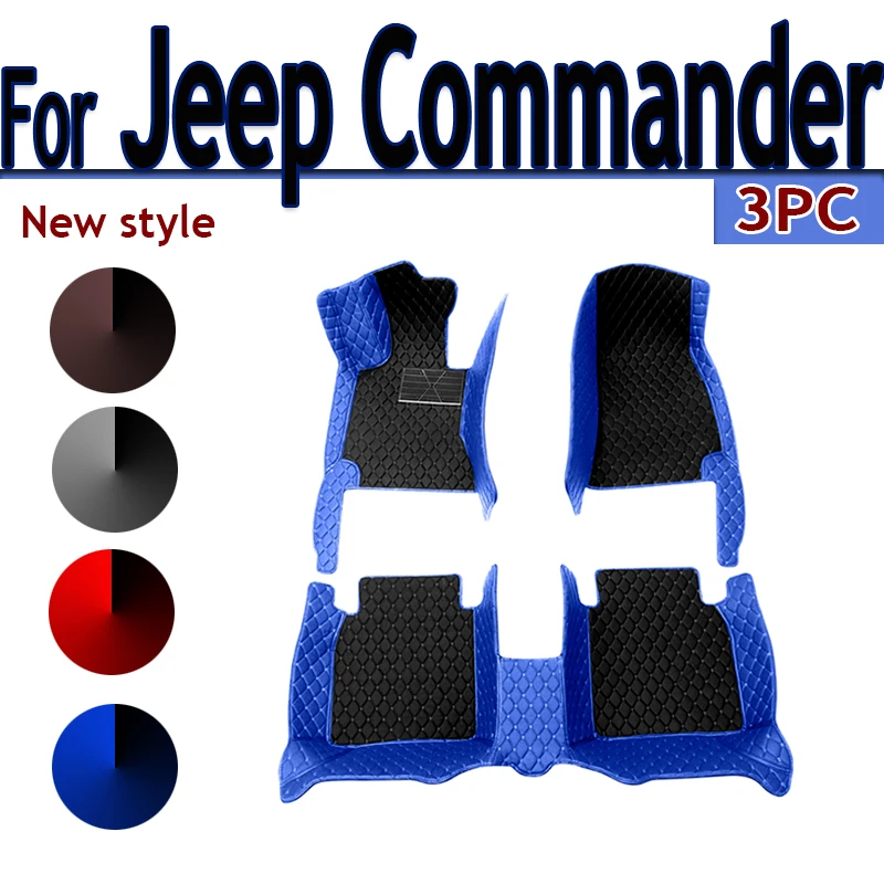 

Автомобильные коврики для Jeep Commander XK 2006 ~ 2010, коврик, ковер, противогрязные подкладки, набор кожаных ковриков, детали интерьера, автомобильные аксессуары, 5 сидений