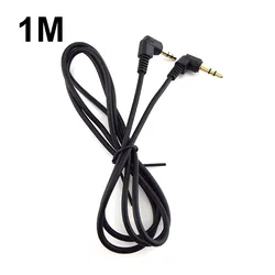 Angled 3.5mm Male - to - Male Audio Cable - Premium Stereo AUX Cord (1M)