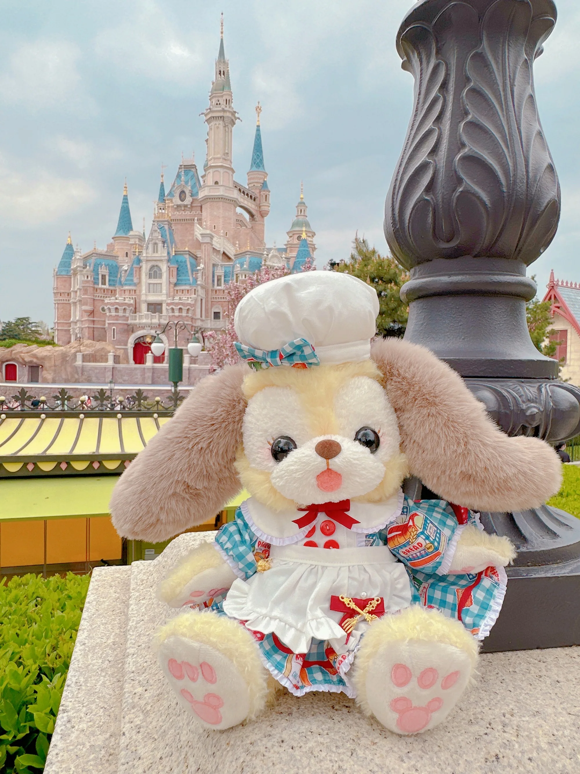 Linabell cute dress Duffy bear clothes Shirley May for plush doll cow suit trousers hat cute couple suit nice gift for girls