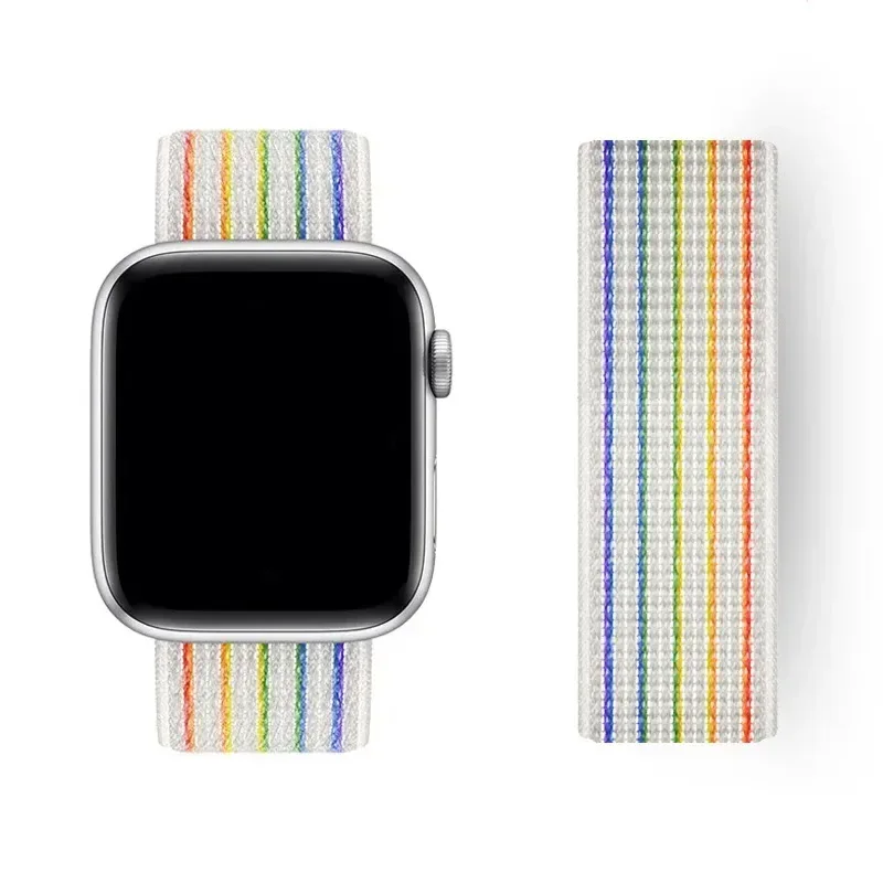 Versatile Smartwatch Sport Loop Strap - Adjustable Band in Various Sizes
