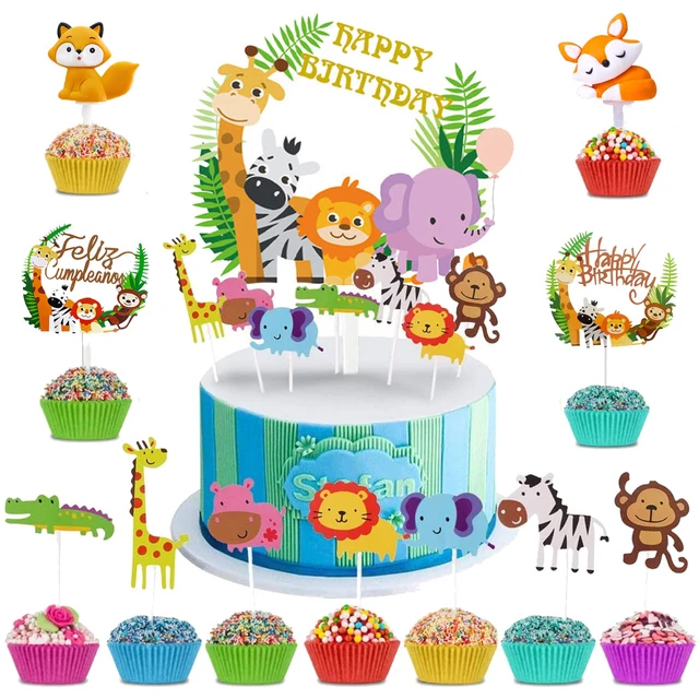 Happy Birthday Zoo Animals