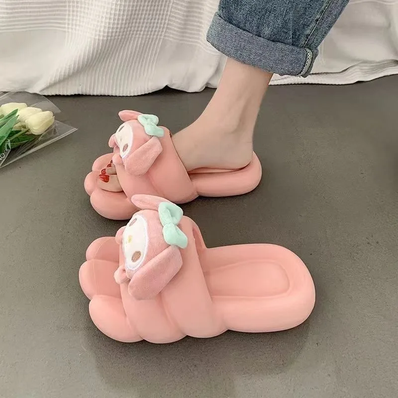 

Slippers For Women To Wear Outside In Summer Non Slip For Bathroom Bathing Quiet And Cute Style Thick Sole For Outdoor Supersofe