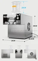 HomeWise 60 KG/24 H coréen flocon de neige Machine à glace petite neige refroidi continue lait mangue Bingsu rasoir Smoothie broyeur 110 V 220 V 4