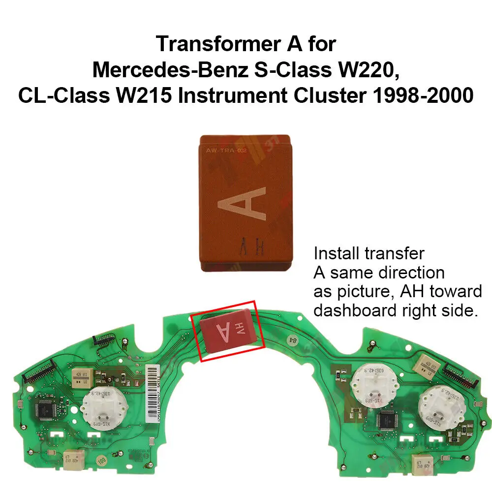 Trasformatore A Per Mercedes-Benz Classe S W220, Classe Cl W215 Quadro Strumenti