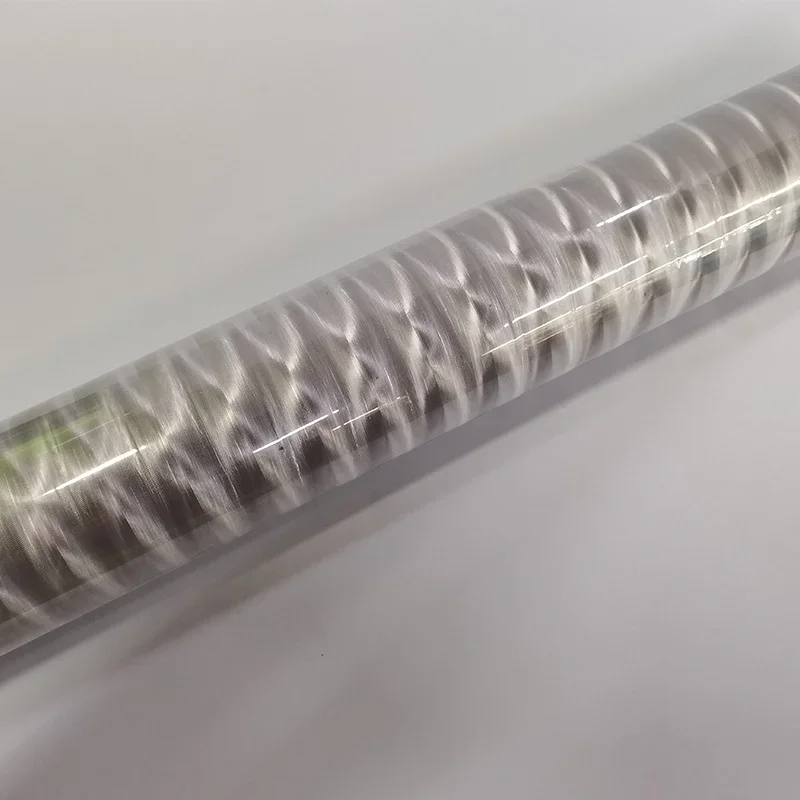 Reeded Glass Privacy Film: 3D Frosted Decorative Vinyl
