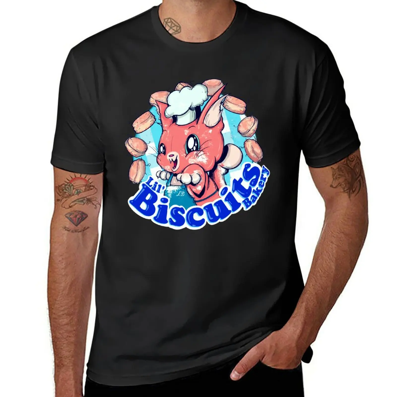 

New Lil’ Biscuits T-Shirt tees T-shirt short graphic t shirts oversized t shirt men