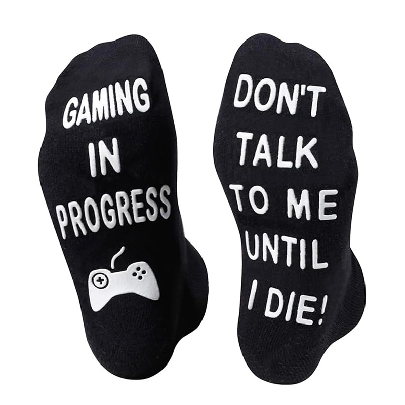 Funny Gaming Gifts For Men Boys Gamer Gifts, Novelty Video Game Socks Socks Gaming In Process