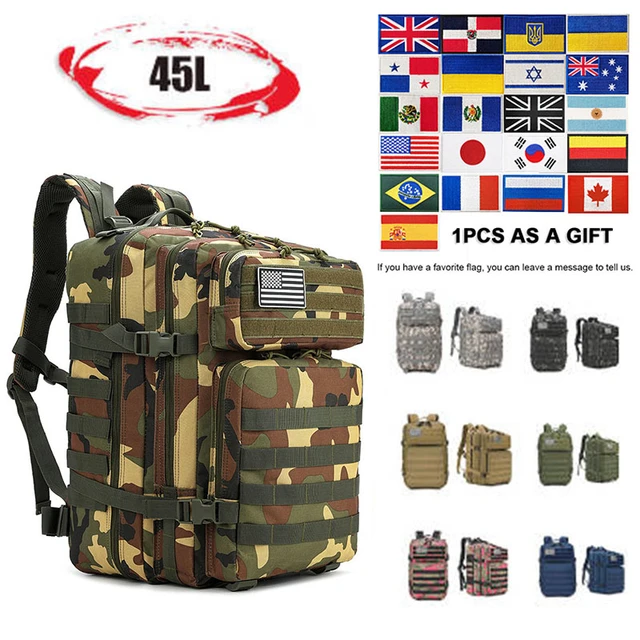 Military Hiking 30L/50L Bag Men Backpack Sports Trekking Hunting