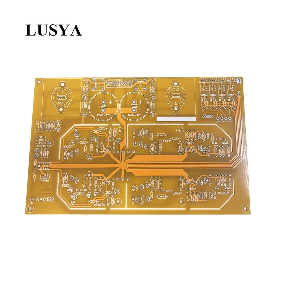 Lusya Nac152 Preamplificatore Scheda Pcb Kit Fai Da Te Riferimento Naim Nac152 Circuito D3-017