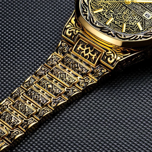 Vintage Men Quartz Watch Luxury Brand Auto Calendar Specific Lines Stainless Steel Strap Wristwatch For Mans Analog - Image 6