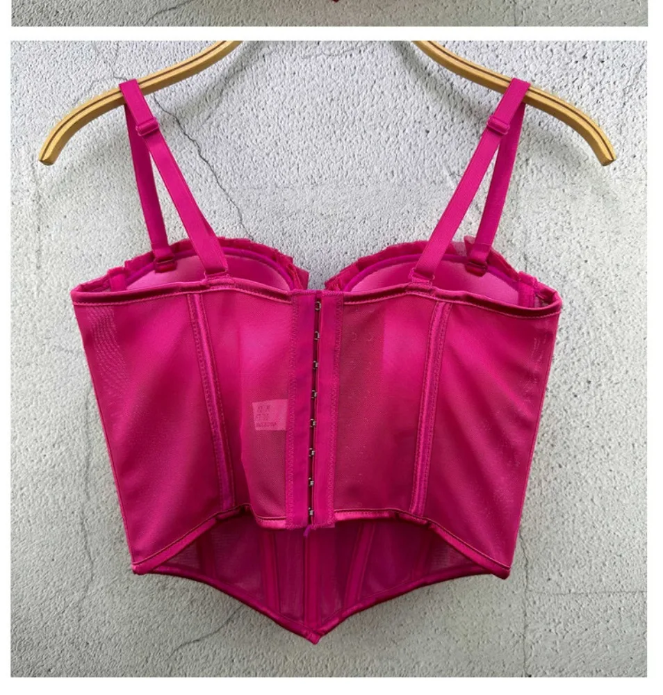 Y2k Top Women Clothing Sexy Tops Camis Tees Fashion Clothes Corset Streetwear Party Club Underwear Bustiers Slimming Lingerie - Image 2