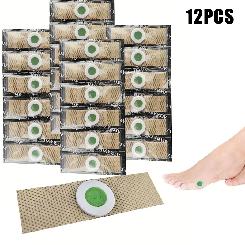 12 pieces of corn cushions for removing foot corns Clavus Paster foot care products corn cushion