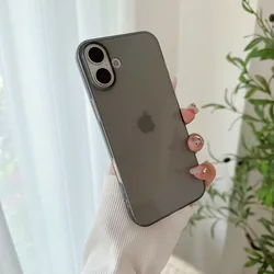 Luxury Crystal Candy Color Transparent Shockproof Case with Clear Back Cover - iPhone 13 Pro (Black)