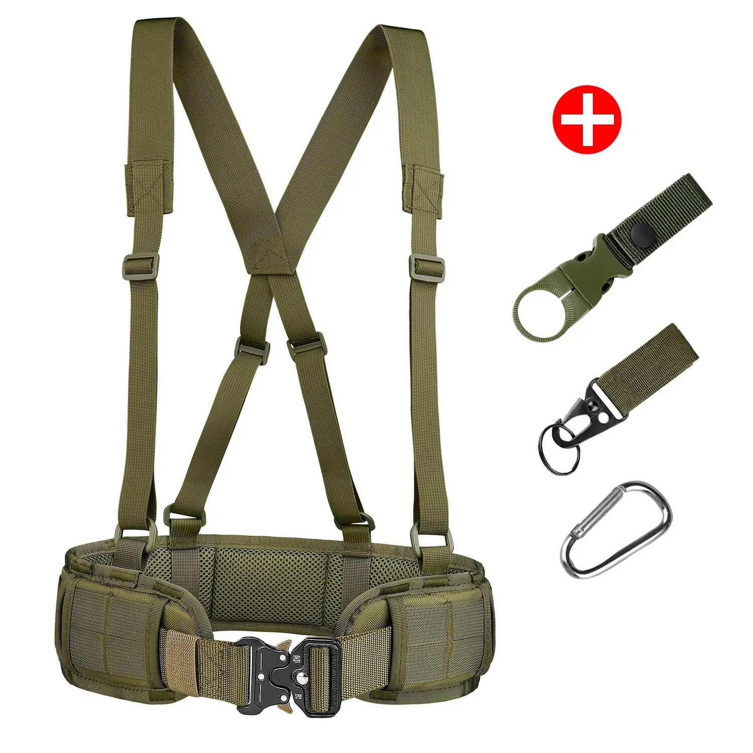 Men's Belt Outdoor Hunting Tactical Belt Multi Functional Tactical Waistband Nylon Belt High Quality Marine Corps Canvas Belt