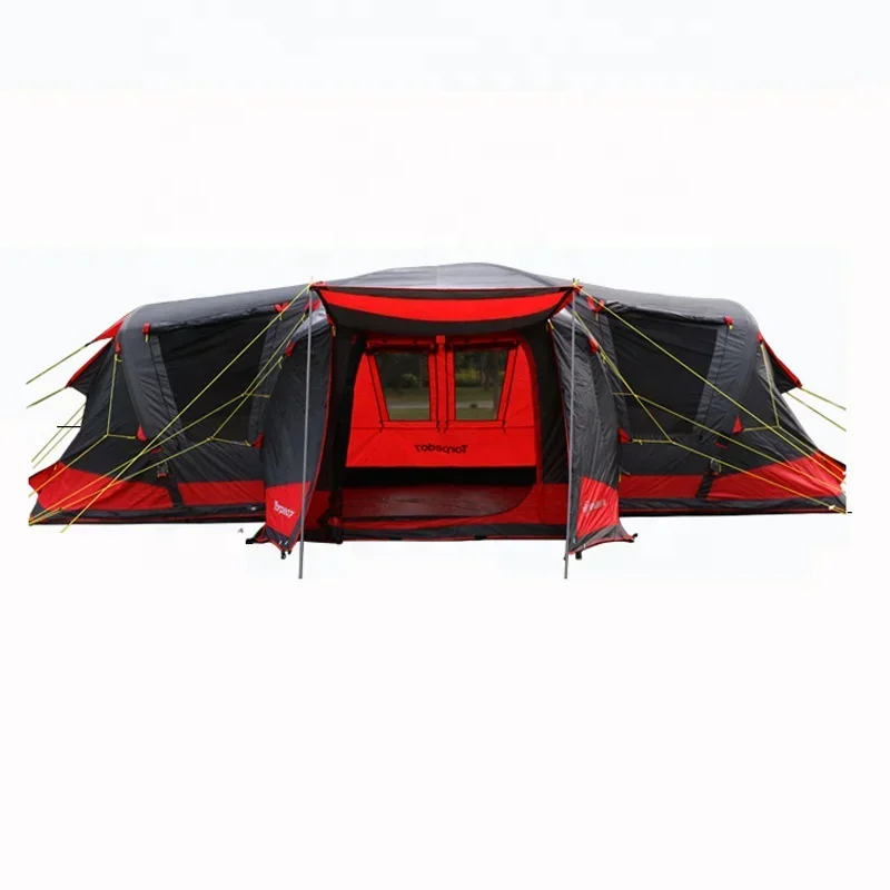 New Arrival Outdoor Inflatable Glamping Camping Tent 8 Persons for Family Party