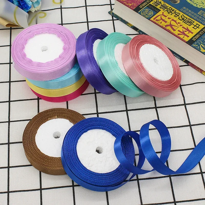 15mm Satin Ribbons for Gift Wrapping and Crafts - 22 Meters per Bundle