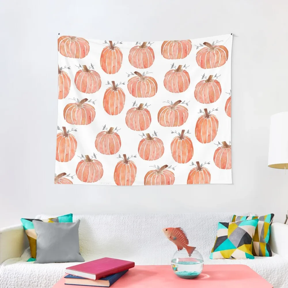 

Watercolor Pumpkin Collage Tapestry Room Decorations Aesthetics Anime Decor Wall Hangings Decoration Wall Tapestries Tapestry