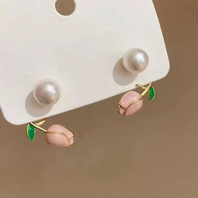 kate spade new york Floral Frenzy Cultured Freshwater Pearl Flower Stud  Earrings in Gold Tone | Bloomingdale's