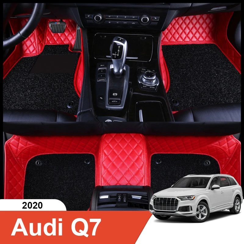 

Custom Fit Car Floor Mat for Audi Q7 2020 Accessories Interior ECO Thick Carpet Customize for Left and Right Drive