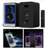 BESTISAN SR15 Active Monitor Bluetooth Speakers 100W Light Effects With Charger LDAC Codecs RCA Aux USB Inputs Bookshef Speakers 5
