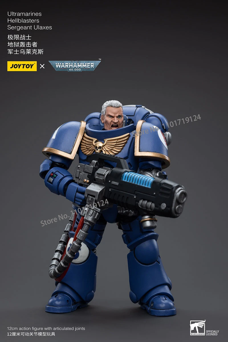 JOYTOY-Figura de Ação Ultramarines e Hellblasters, Modelo