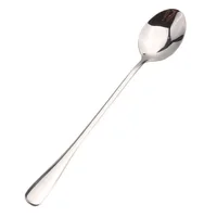 6PCS  Coffee Spoon Long Handle Ice Cream Dessert Tea Spoon For Picnic Drinkware Tableware Kitchen Set Supply 3