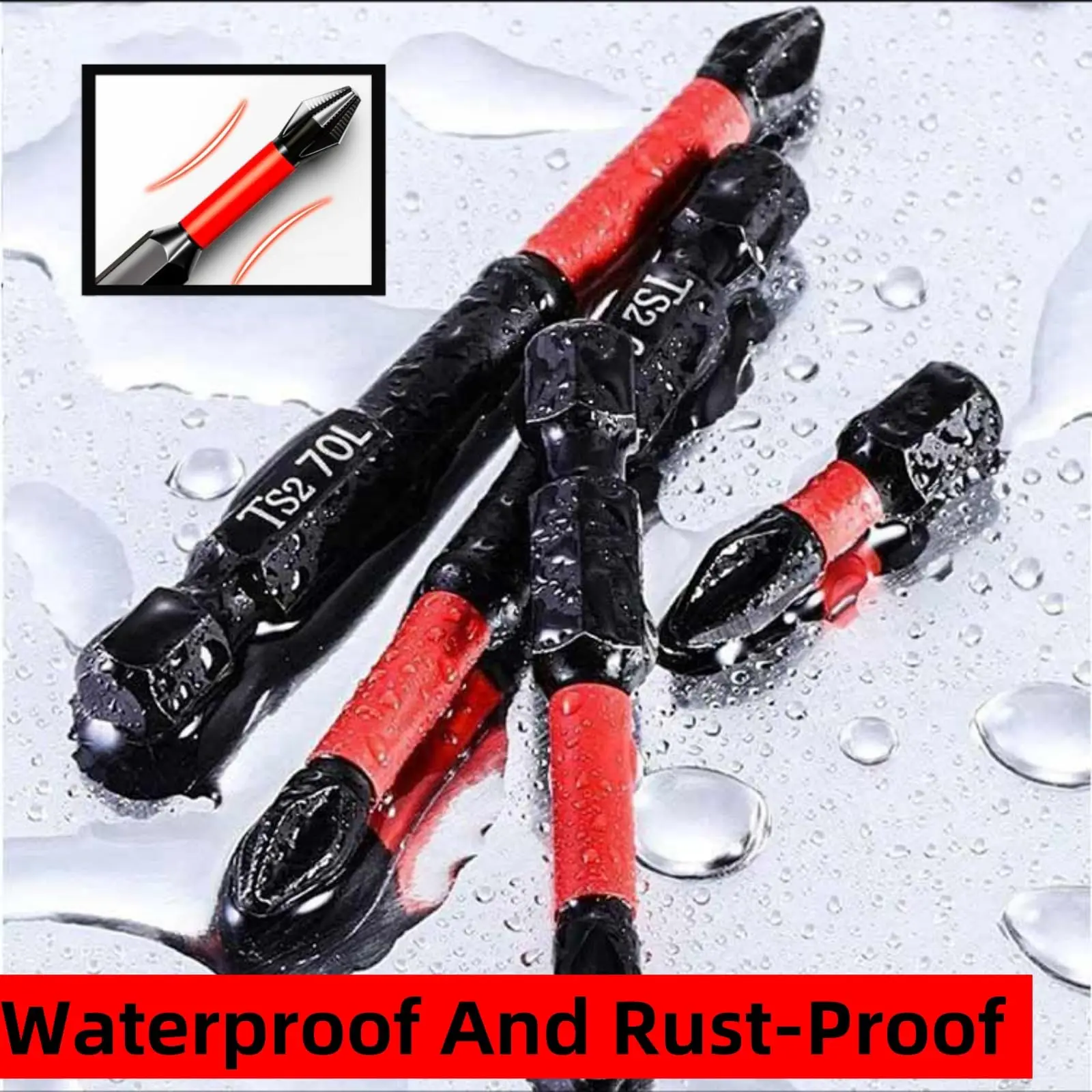 Anti-Slip Magnetic Screwdriver Bit Set – S2 Alloy Steel Impact Resistant Bits for Electric Drills (3/6/12PCS) 6