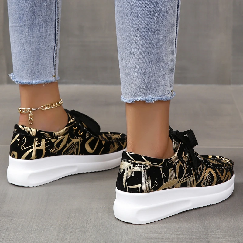 Lace Up Platform Sneakers main image 1
