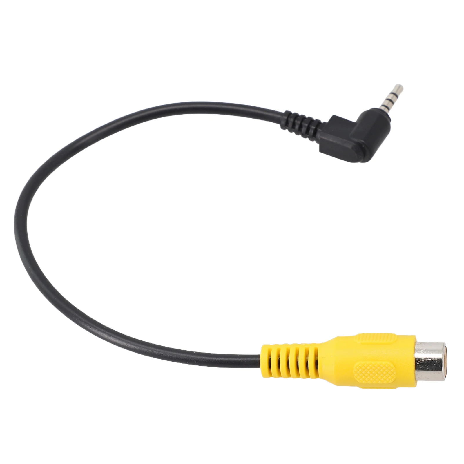 

Easy Installation Car Rear View Camera Converter Cable RCA to AV IN 2 5mm Suitable for All Cars and Motorcycles