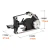 220V Electric Brushless Machine Belt Sander Polishing Grinding Grinder Machine 5