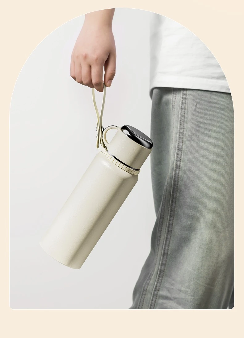 Thermos Water Bottle Insulated Bottles Vacuum Flasks Smart Bottles Stainless Steels Coffee Cups Thermos Flask Keep Hot And Cold