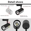 Led Track Lights COB Track Lighting Ceiling Spot Led Rail Lighting For Clothing Store Shop Decor 110V To 220V Spotlight  F 2