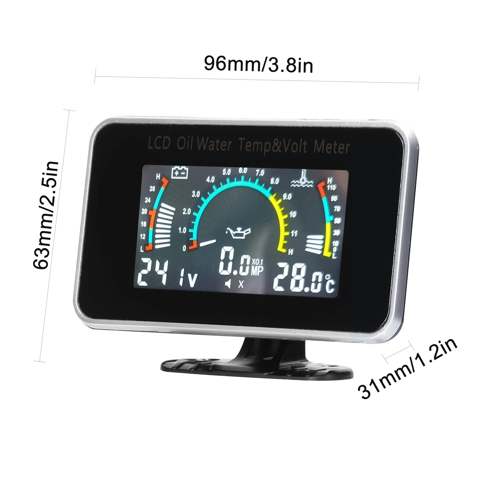 3-in-1 ڵ LCD    з     , ڵ Ʈ SUV RV 9-36V