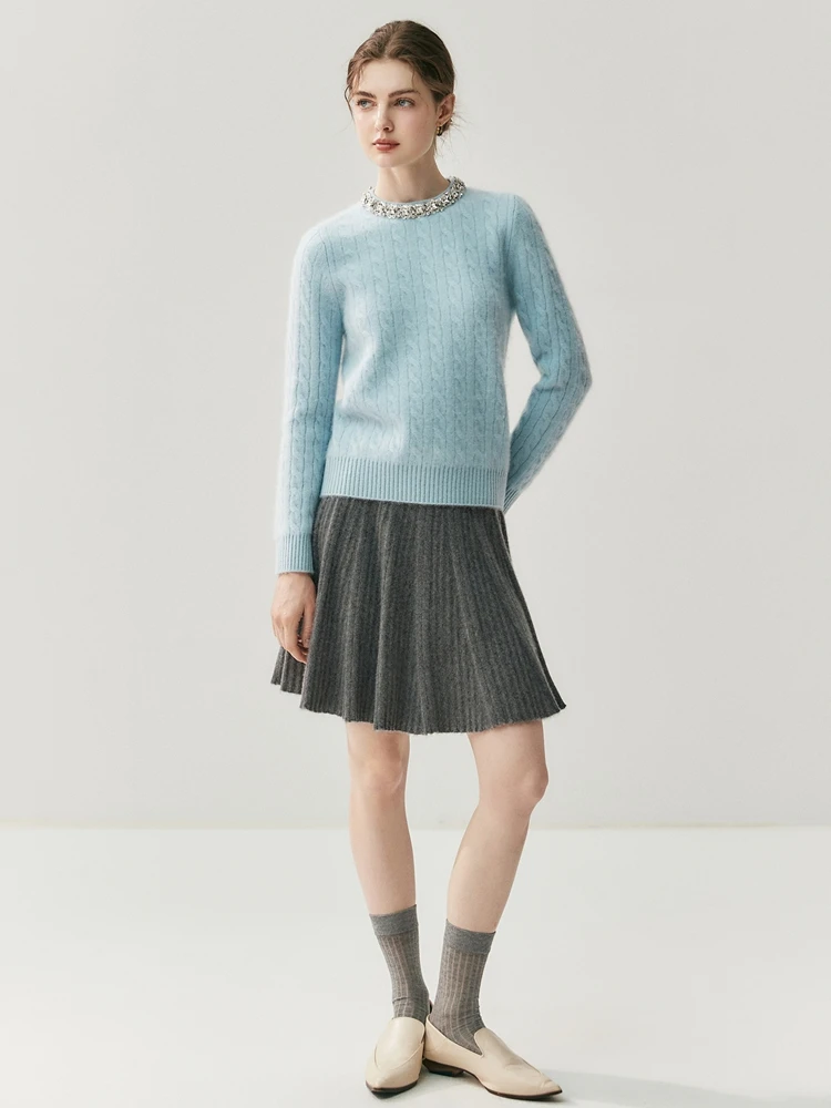 Skirt brand label