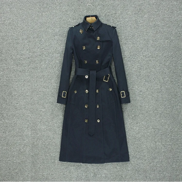 Womens Temperament Windbreaker Coat