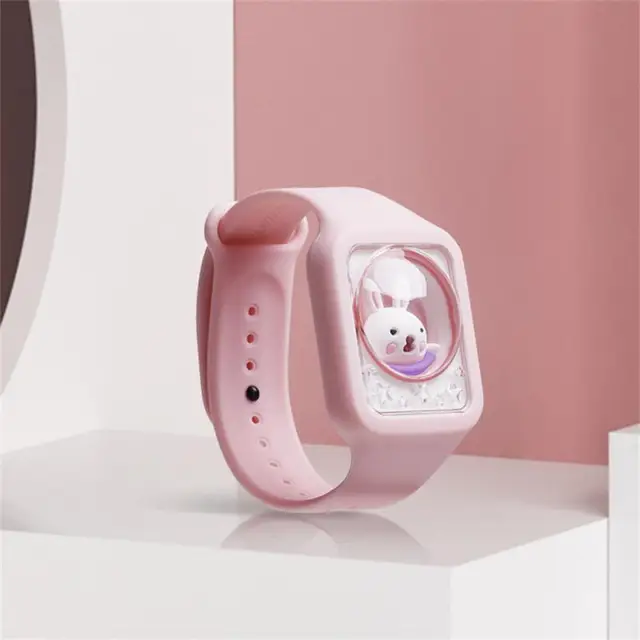 a-pink rabbit