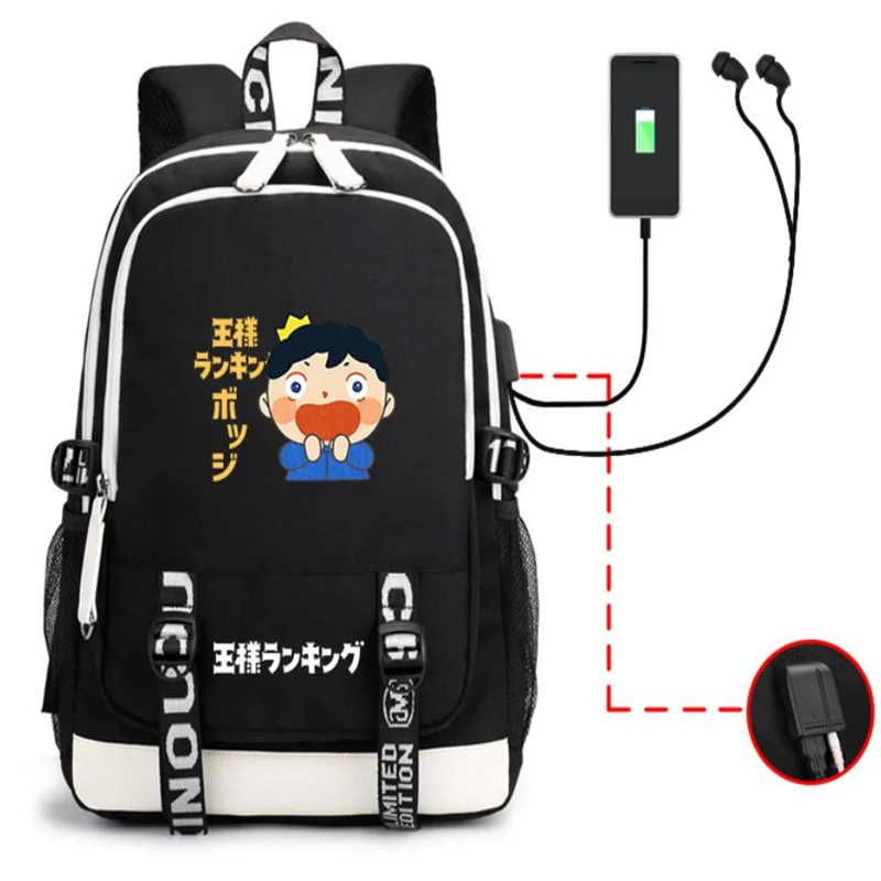 

Anime Ranking of Kings Boji Kage Backpack Teenarges Schoolbag Shoulder Bag Girls Boys Unisex Fashion Laptop Travelbags Mochila