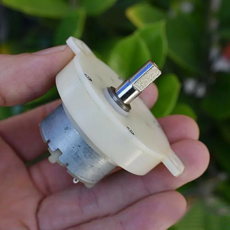 Motoriduttore In Plastica Micro 500 Dc 6V-12V 11.5Rpm Motoriduttore A Bassa Velocità Per Robot