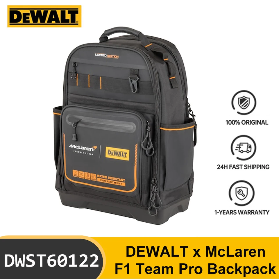 DEWALT x McLaren F1 Team Pro Backpack DWST60122 Oversized