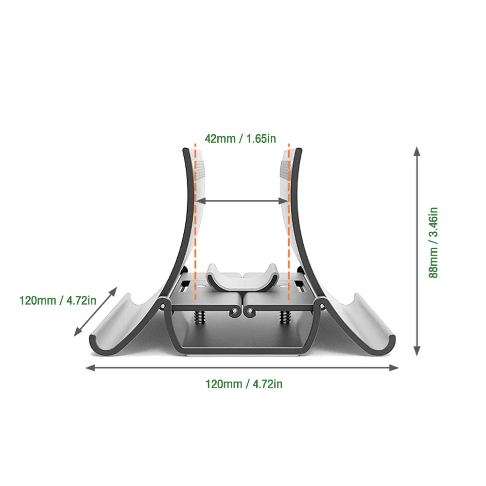 Vertical Laptop Stand Heat Dissipation Non-slip Gravity Induction Holder for iPad Pro Tablet