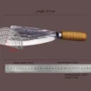 High hardness forging multi-functional firewood knife, forest logging knife, home splitting knife, bamboo knife, bone cleaver 2