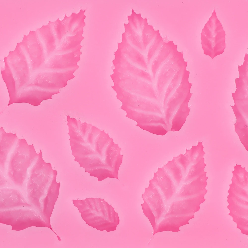 Diy Leaf Fondant Cake Baking Liquid Silicone Mold A Variety Of Leaf And Maple Silicone Mold Collection 1PC cake mold silicone mold